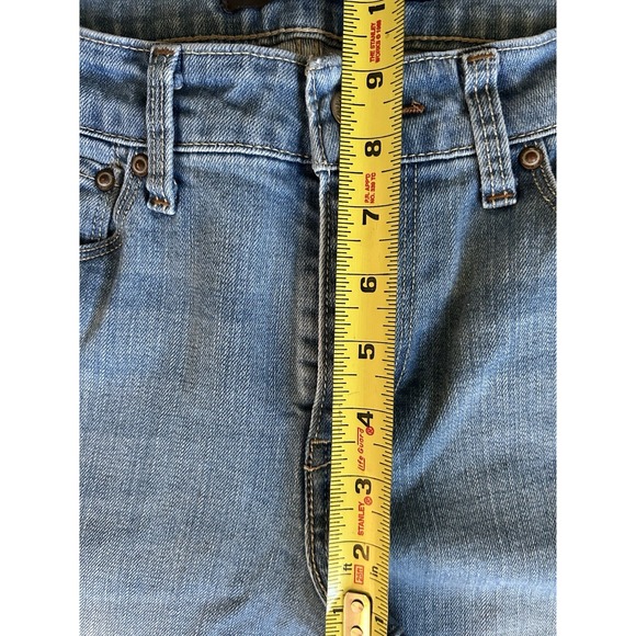 Levi Demi Curve Mid Rise Straight Jeans Size‎ 10/30 - Picture 5 of 8